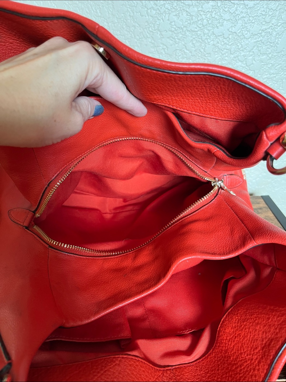 Coach Madison Phoebe Pebbled Leather Shoulder Bag - Picture 6 of 16